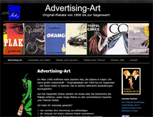 Tablet Screenshot of advertising-art.de